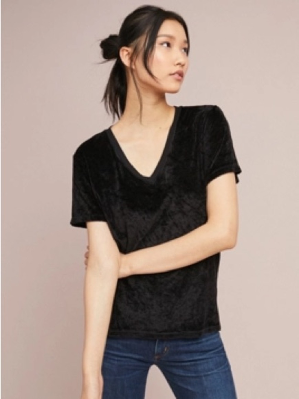 Michael Stars Vali Velvet Top